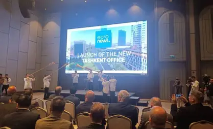Euronews Office opens in Tashkent