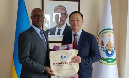 Kyrgyz, Rwanda ambassadors discuss cooperation