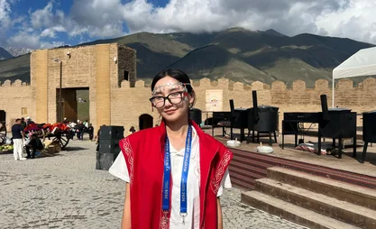 Kyrgyz volunteer shares her life in Kyrchyn Gorge