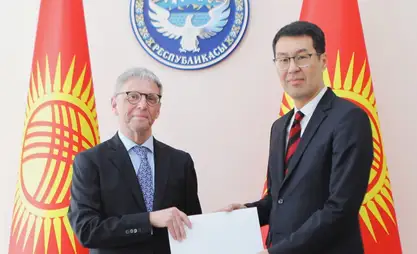 Deputy FM Meder Abakirov received copies of credentials from ambassador of Denmark