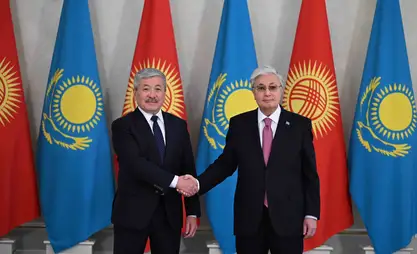 Adylbek Kasymaliev meets with President of Kazakhstan Kassym-Jomart Tokayev