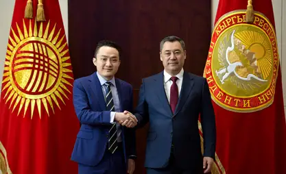President Zhaparov receives Justin Sun, Founder of TRON Blockchain Platform