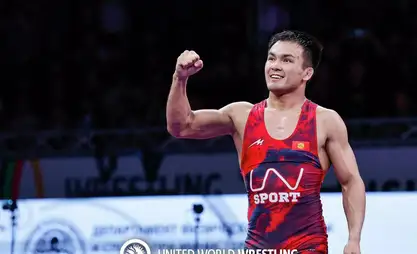 Kyrgyz athlete Ernazar Akmataliev wins gold at MUHAMET MALO-2026 in Tirana