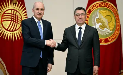 Kyrgyz President holds meeting with Chairman of Grand National Assembly of Turkiye