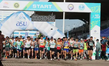Cholpon-Ata hosts SCO international marathon “Run the Silk Road – 2025”