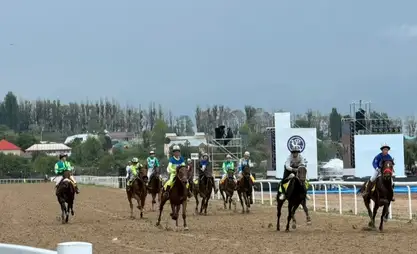 Kyrgyzstan takes first place in 6000-meter byshty zhorgo race