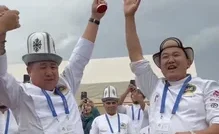 VI World Nomad Games. International chef's competition held in Kyrgyzstan