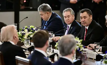 Statement of Kyrgyz president at C5+1 summit in Washington