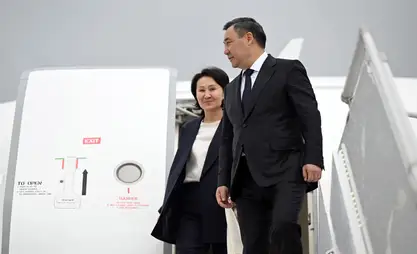 Sadyr Zhaparov arrives in USA for working visit