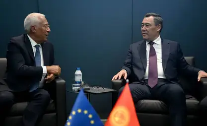 President Zhaparov discusses sanctions against Kyrgyzstan with European Council president