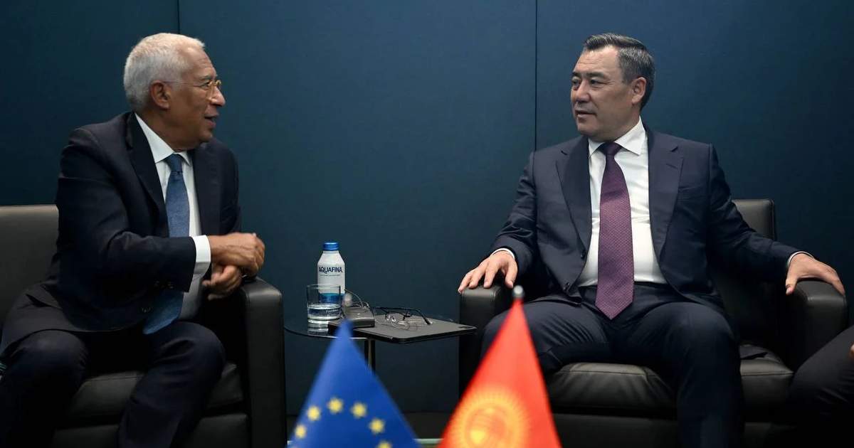 President Zhaparov discusses sanctions against Kyrgyzstan with European Council president
