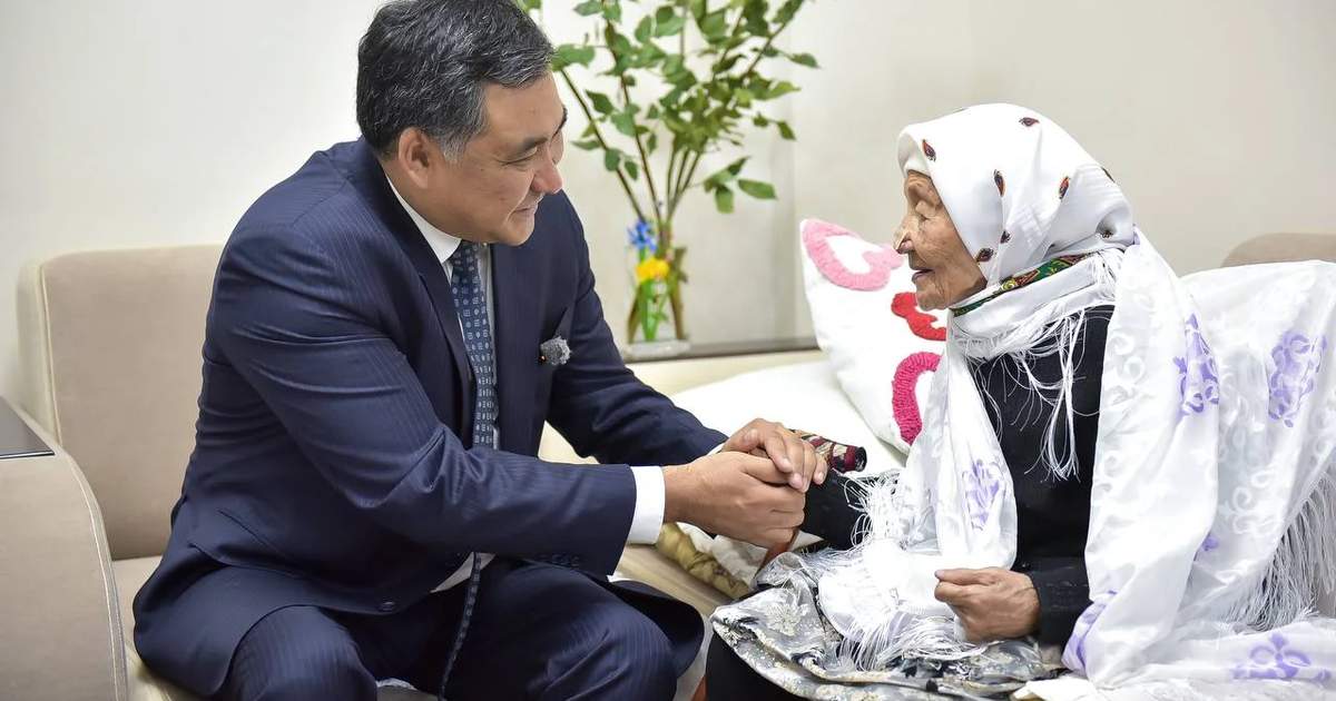 178 people aged 100 and older live in Kyrgyzstan