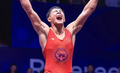 Kyrgyzstan national wrestling team wins 9 medals in Albania