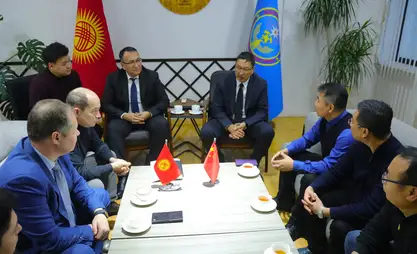 Kyrgyzstan, Chinese Sinoped signed memorandum of cooperation