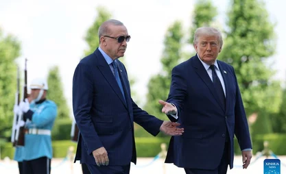 Trump says "disappointed" with NATO allies on Ankara summit sidelines