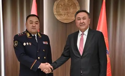 OTS secretary general meets with minister of internal affairs of Kyrgyzstan