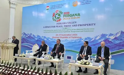 II Fergana Peace Forum kicks off in Tajikistan