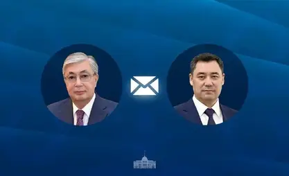 Tokayev sends congratulatory telegram to Zhaparov