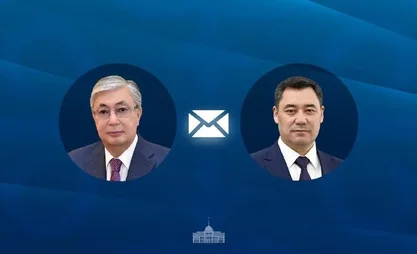 Tokayev sends congratulatory telegram to Zhaparov
