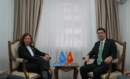 Deputy FM meets with UN Resident Coordinator in Kyrgyzstan