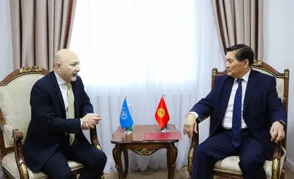 First Deputy FM Asein Isayev meets with Head of UNRCCA Kakha Imnadze