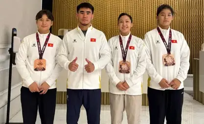 Kyrgyzstan women's youth team wins medals at Asian Championship