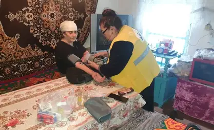 Over 9,000 elderly and PwD in Kyrgyzstan receive social services at home