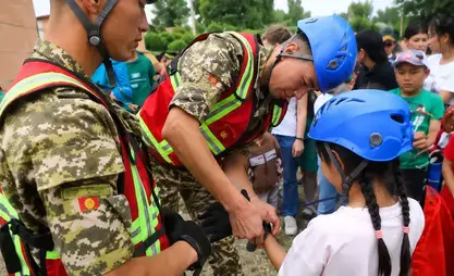 Ministry of emergency situations held safety awareness event for children