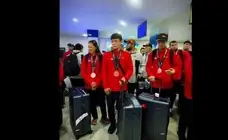 Kyrgyz athletes return from Asian Youth Games in Bahrain with  21 medals