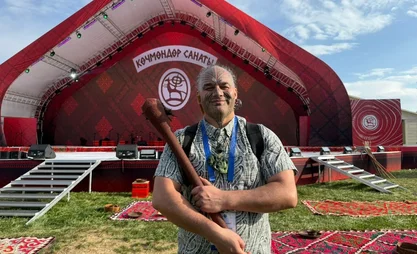 New Zealand musician admires nature of Kyrgyzstan