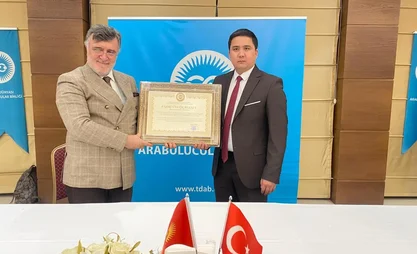 Deputy Minister of Justice becomes honorary member of Union of Mediators of Turkic World