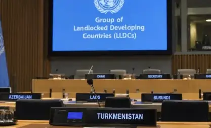 Turkmenistan elected chair of Group of Landlocked Developing Countries