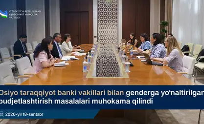 Uzbekistan, ADB advance gender-responsive budgeting