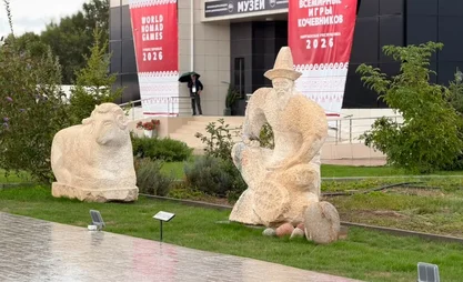 Open-air sculpture collection created in Kyrgyzstan in World Nomad Games