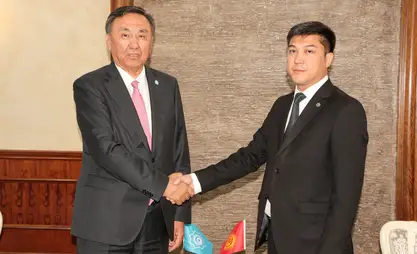 OTS Secretary General meets with minister of higher education and innovation of Kyrgyzstan