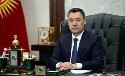 Sadyr Zhaparov extends condolences to Xi Jinping over fire in Hong Kong