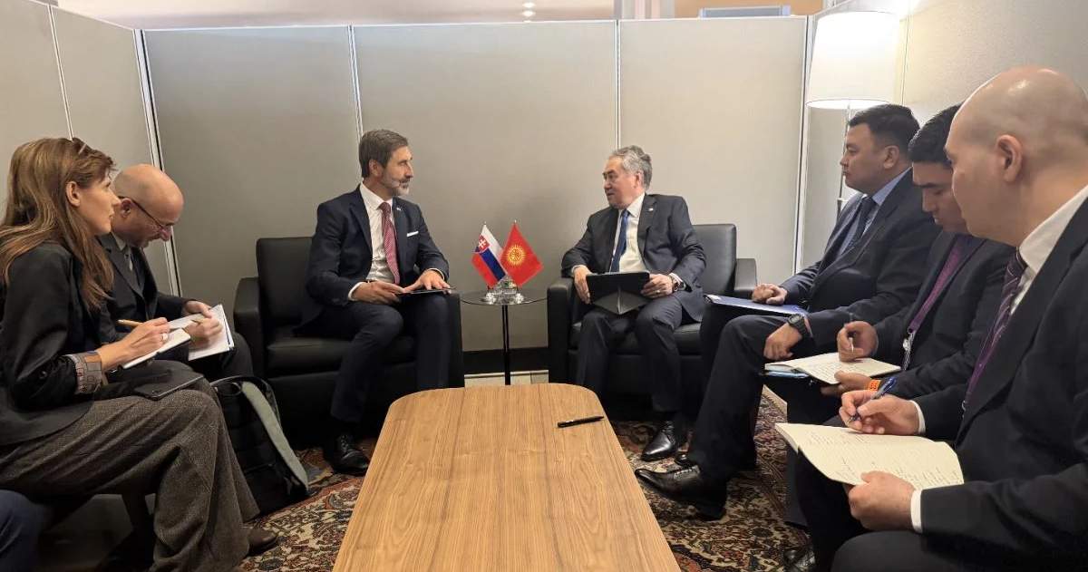 Kyrgyzstan and Slovakia discuss trade development and sanctions issues