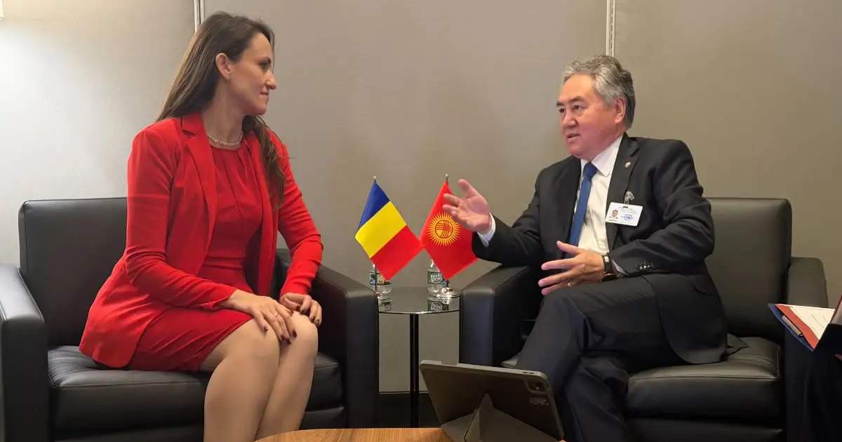 FMs Kulubaev, Țoiu discuss Kyrgyz-Romanian relations