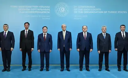 Kassym-Jomart Tokayev hosts chairs of OTS Supreme Courts