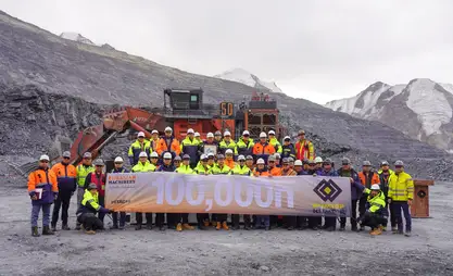 Hitachi vice president visits Kumtor deposit