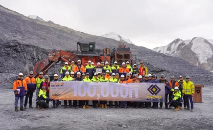 Hitachi vice president visits Kumtor deposit