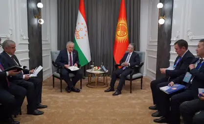 Further strengthening of Kyrgyz-Tajik relations discussed in Cholpon-Ata