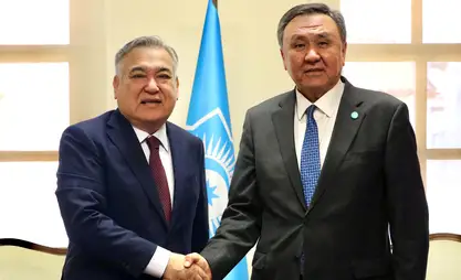 OTS Secretary General receives ambassador of Uzbekistan to Ankara