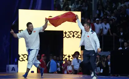 Kyrgyzstan wins three gold medals in Kyrgyz kuroshu