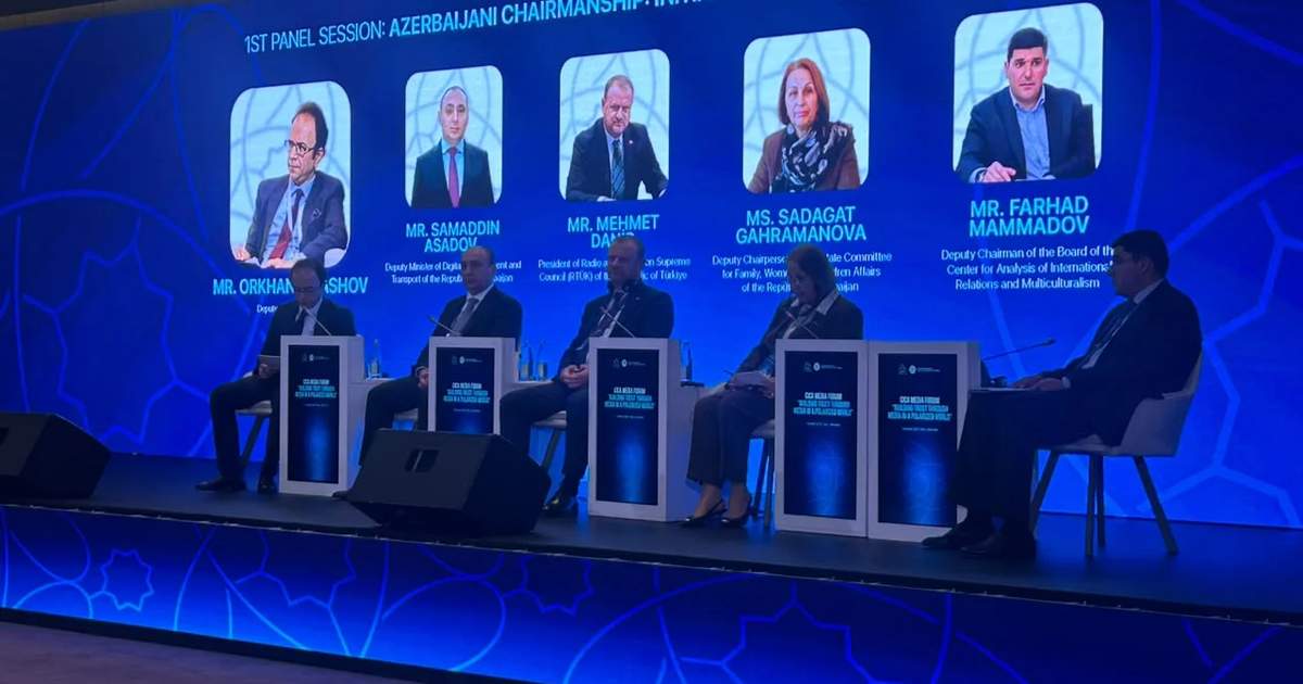 CICA Media Forum opened in Baku