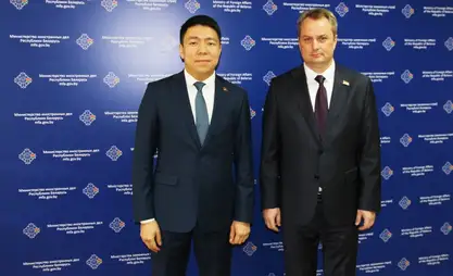 Ambassador Sultanbaev held talks at Belarusian Foreign Ministry