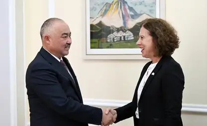 Kyrgyz Parliament speaker receives UN Resident Coordinator in Kyrgyzstan