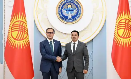 Kyrgyz speaker met with TURKPA Secretary General
