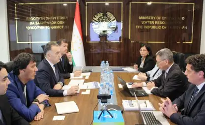 Tajikistan and ADB set stage for key co-op on water and energy security