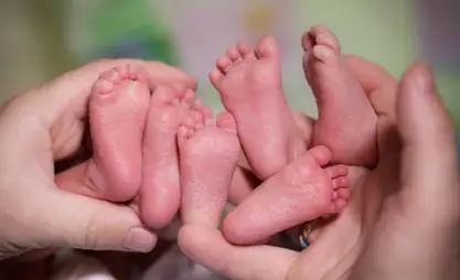 Triplets born in Bishkek